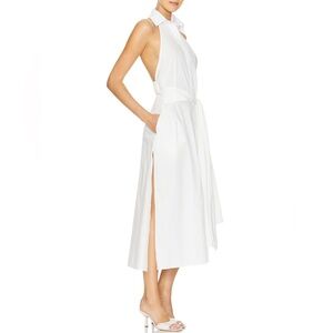 BRAND NEW Miss Los Angeles White Midi Dress in XS